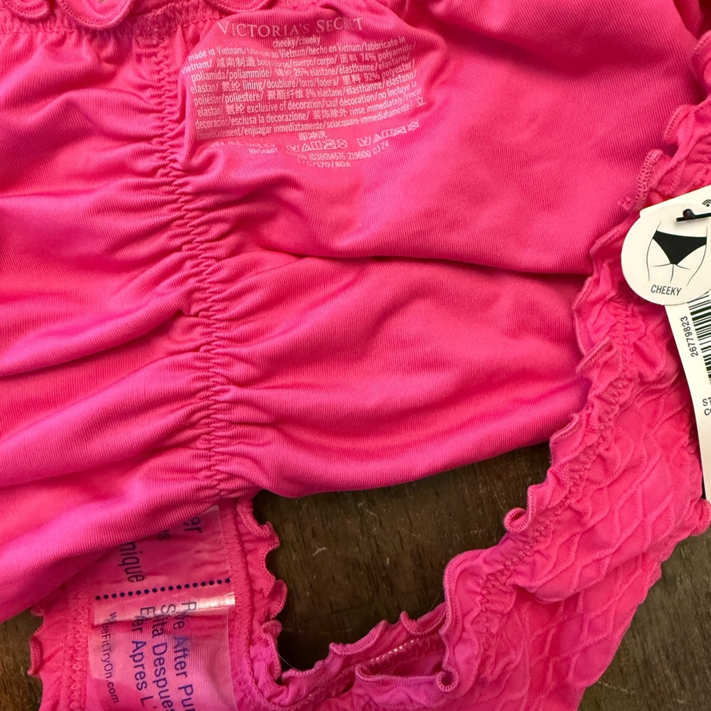 Victoria's Secret Hot Pink Bikini Set - Picture 7 of 7
